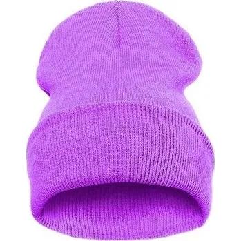 Čepice Blingstar Čepice Beanie Blank FIALOVÁ - světlá - Levandule