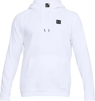 Pánská mikina Under Armour Rival Fleece Hoodie bílá