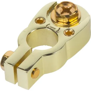 Autorádio Zlacená svorka (-) pólu baterie (2 in) 2x8,5 mm2 - g4-33
