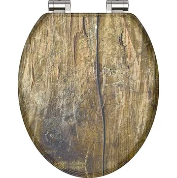 WC sedátko Eisl SOLID WOOD 80124, Wc sedátko, MDF, soft close