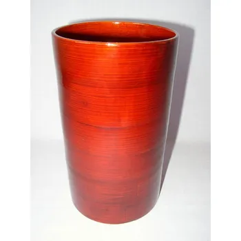 Váza Bambusová váza válec