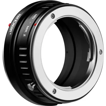 Redukce K&F Concept z objektivu Minolta MD na Nikon Z (Umožní nasadit objektiv s bajonetem MINOLTA MD na fotoaparáty NIKON Z)