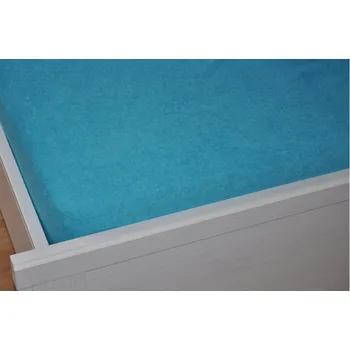 Prostěradlo Froté prostěradlo 180x200 cm tyrkysové