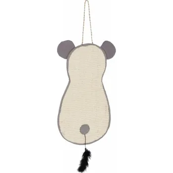 Kerbl Sisalová škrabací myška 66 x 25 cm přírodní/šedá