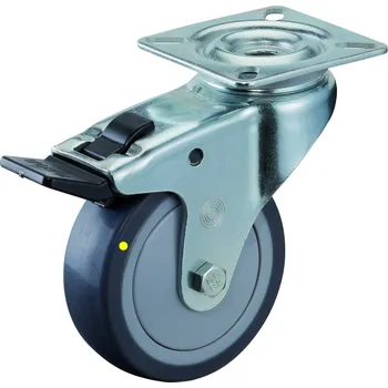 Příslušenství k zahradní technice Přístrojové pryžové antistatické pojezdové kolečko A320.A89.100