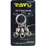 Black Cat trojcestný obratlík HD, 1ks (Pevné obratlíky s pevnostním kroužkem.)