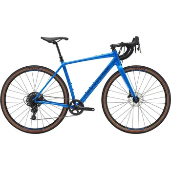 Silniční kolo Recenze Cannondale Topstone Disc Apex 1 SE modré 2019 M