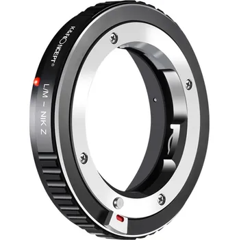 Redukce K&F Concept z objektivu Leica M na Nikon Z (Umožní nasadit objektiv s bajonetem Leica M na fotoaparáty NIKON Z)