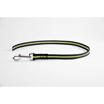 Vodítko pro psa Dogtrace vodítko pogumované, couračka s proužkem - Zelená