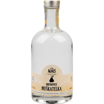 Pálenka Agnes Hruškovice Muškatelka 45 % 0,5 l