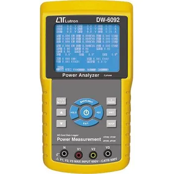 Multimetr Wattmetr a analyzátor Lutron DW-6092 (220V)