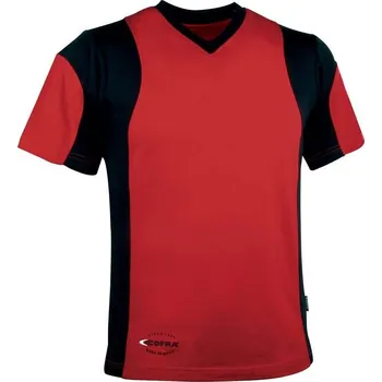 pracovní tričko Pracovní tričko COFRA JAVA Barva: Červená, Velikost: 4XL