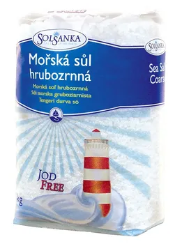 Kuchyňská sůl Solsanka Mořská sůl hrubozrnná 1 kg