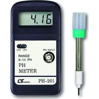 Revizní přístroj Měřič pH PH 201 Lutron 0-14 pH