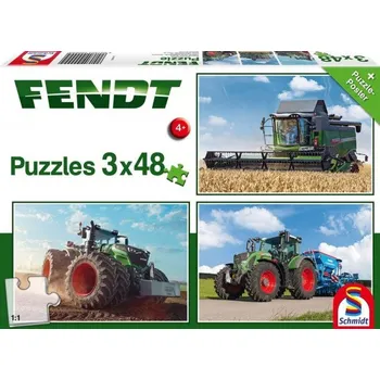 Schmidt Traktory Fendt 3 x 48 dílků