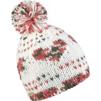 Čepice Brekka - HEARTFUL PON - WHT