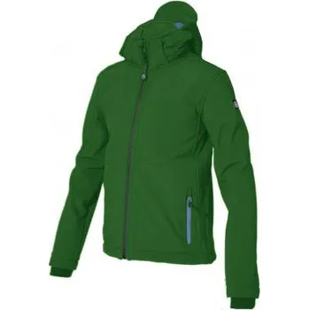 Pánská softshellová bunda Brekka - SOFTSHELL HOODED BOY GRN