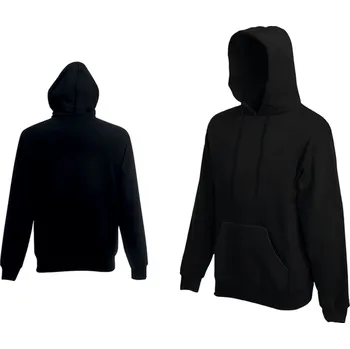 Pánská mikina Fruit Of The Loom Hooded Sweat černá