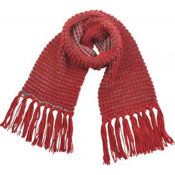 Šála Brekka - BICOLOR SCARF - RED