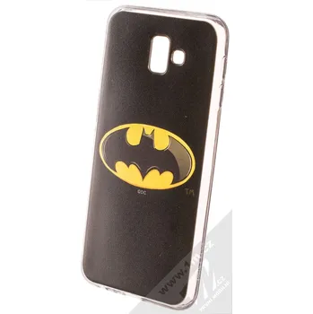 Pouzdro na mobilní telefon DC Comics Batman 023 TPU ochranný silikonový kryt s motivem pro Samsung Galaxy J6 Plus (2018) černá (black)