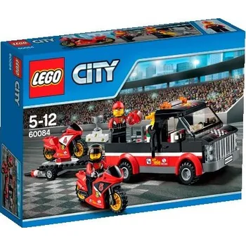 Stavebnice LEGO LEGO City 60084 Přepravní kamión na závodní motorky