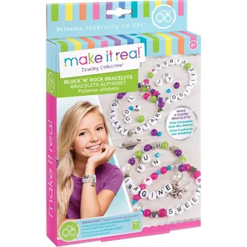 Make It Real náramky písmenkové 