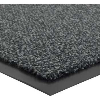 Rohožka Černá vstupní rohož FLOMA Portal (Cfl-S1) - délka 60 cm, šířka 90 cm, výška 0,75 cm