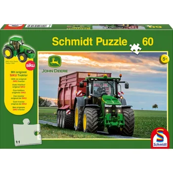 Recenze Schmidt Spiele John Deere 8370R 60 dílků Puzzle Recenze Schmidt Spiele John Deere 8370R 60 dílků