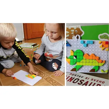 ostatní stavebnice DAALO Mozaiková stavebnice - dinosauři