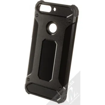 Pouzdro na mobilní telefon Forcell Armor odolný ochranný kryt pro Huawei Y7 Prime (2018), Honor 7C černá (all black)