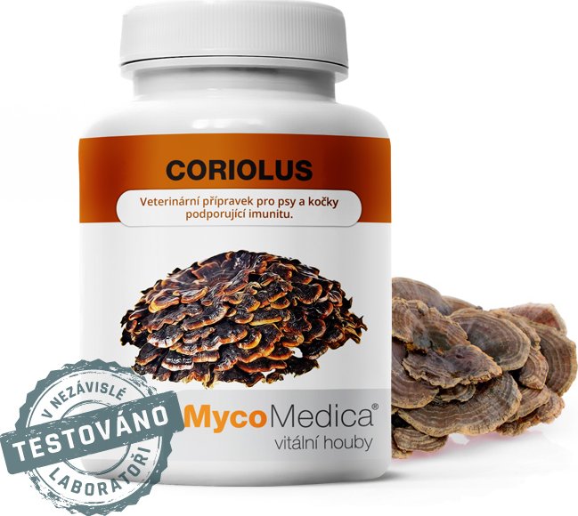 Mycomedica Coriolus Počet rostliných kapslí: 90