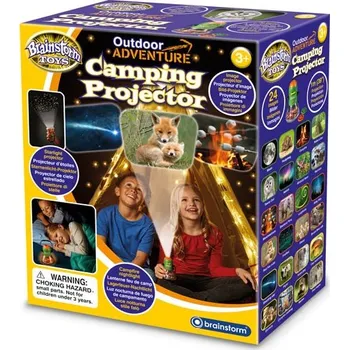 kreativní sada Brainstorm Outdoor Adventure Kempingová lampa s projektorem