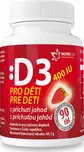 Nutricius D3 400 IU pro děti jahoda