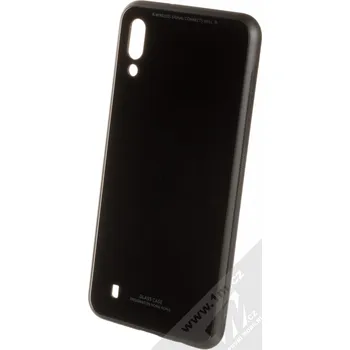 Pouzdro na mobilní telefon Forcell Glass ochranný kryt pro Samsung Galaxy M10 černá (black)