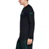 Pánské tričko Under Armour MK-1 Wordmark LS 1345253-002 černé, S