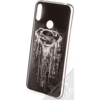 Pouzdro na mobilní telefon DC Comics Superman 003 TPU ochranný kryt pro Huawei Y7 (2019) černá (black)