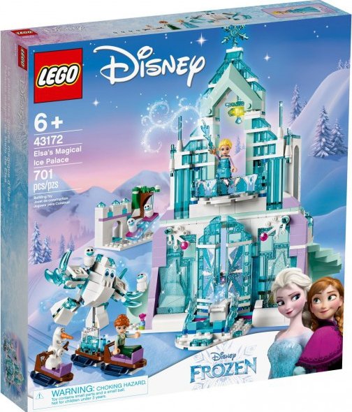 Lego disney princess 43172 elsa a její kouzelný ledový palác