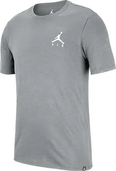 Pánské tričko Jordan Jumpman Air Embroided Tee šedé S