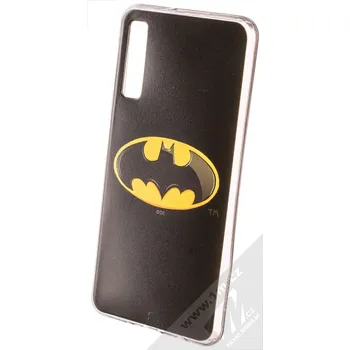 Pouzdro na mobilní telefon DC Comics Batman 023 TPU ochranný silikonový kryt s motivem pro Samsung Galaxy A7 (2018) černá (black)