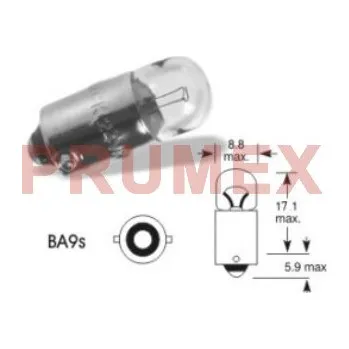 Autožárovka Žárovka Philips 12V 3W BA9s