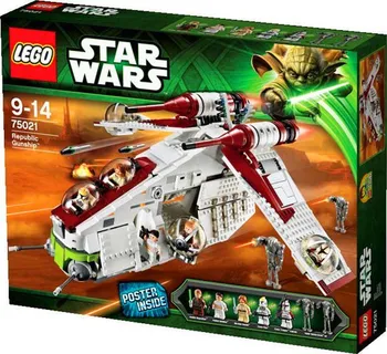 Stavebnice LEGO LEGO Star Wars 75021 Republic Gunshi