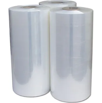 Obalový materiál Strojní stretch fólie transparentní 500mm / 17 my / 250 - 280% Hmotnost: 14 kg