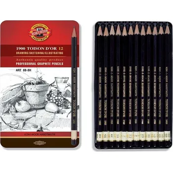 Grafitová tužka Koh-I-Noor 1902 8B-8H