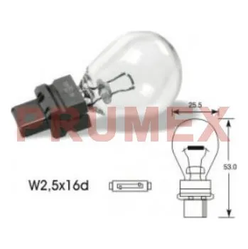 Autožárovka Žárovka Elta 12V 27W 3156 W2,5x16d