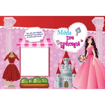 omalovánky Maľovanky Móda pre princezné