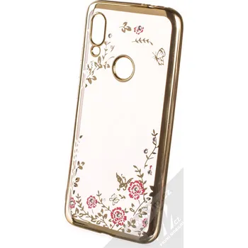 Pouzdro na mobilní telefon Forcell Diamond TPU ochranný kryt pro Xiaomi Redmi 7 zlatá (gold)