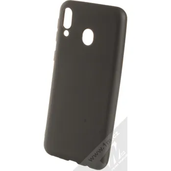 Pouzdro na mobilní telefon Forcell Jelly Matt Case TPU ochranný silikonový kryt pro Samsung Galaxy M20 černá (black)