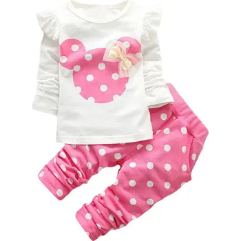 Minnie Mouse Minnie tepláková souprava Věk: 5T, Motiv: 1 bílo-růžová