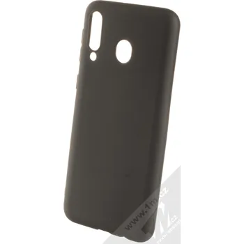 Pouzdro na mobilní telefon Forcell Jelly Matt Case TPU ochranný silikonový kryt pro Samsung Galaxy M30 černá (black)