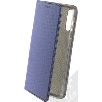 Pouzdro na mobilní telefon Sligo Smart Magnet flipové pouzdro pro Samsung Galaxy M30 tmavě modrá (dark blue)